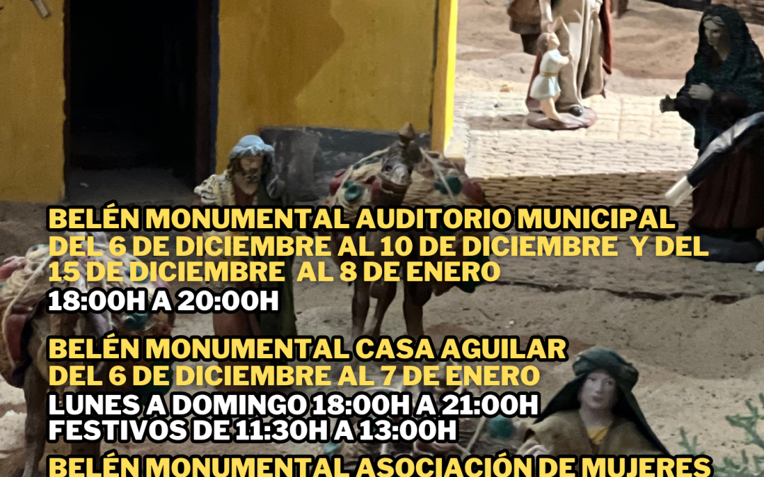 Route des crèches monumentales à Borja 2023